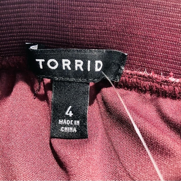 TORRID Sz 4 Vanity Chiffon A-Line Floral Petticoat Lined Elastic Waist Skirt NEW - Picture 5 of 13